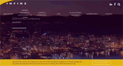Desktop Screenshot of infinz.com
